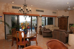 Luxury Villa, 3 Bedrooms, Ocean View | Living area