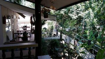 Economy Bungalow, 1 Double Bed | Terrace/patio