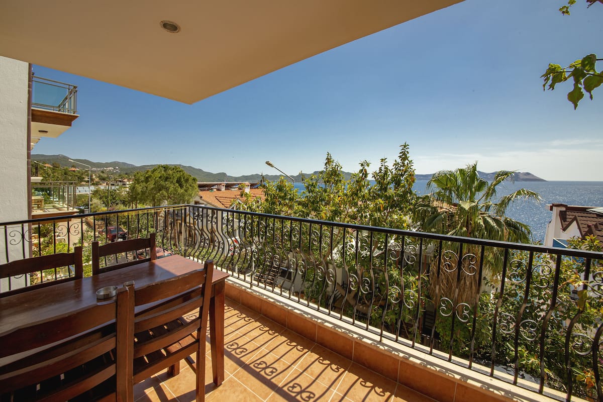 Superior Apartment, 2nd Floor, 1 Bedroom, Sea wiev | Balkon
