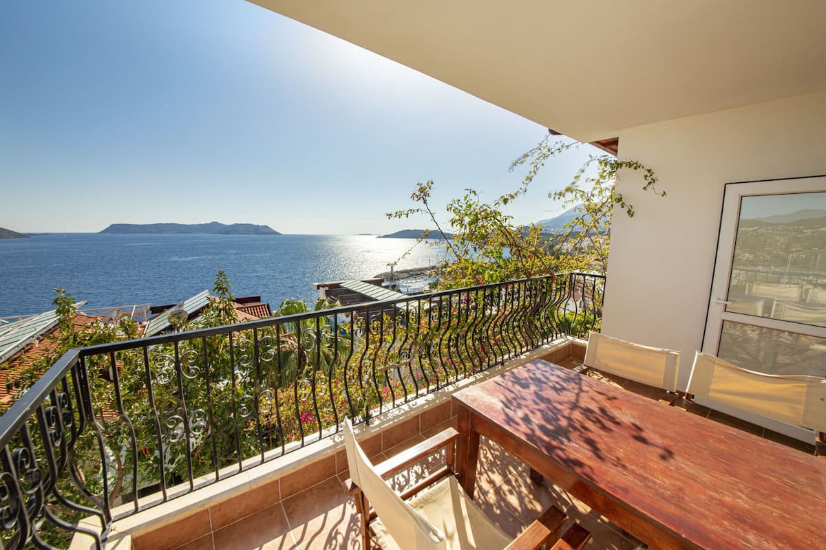 Superior Apartment, 3rd Floor, 1 Bedroom, Sea wiev | Balkon