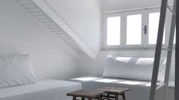 Classic Double Room, Sea View | Pillowtop beds, desk, blackout drapes, soundproofing