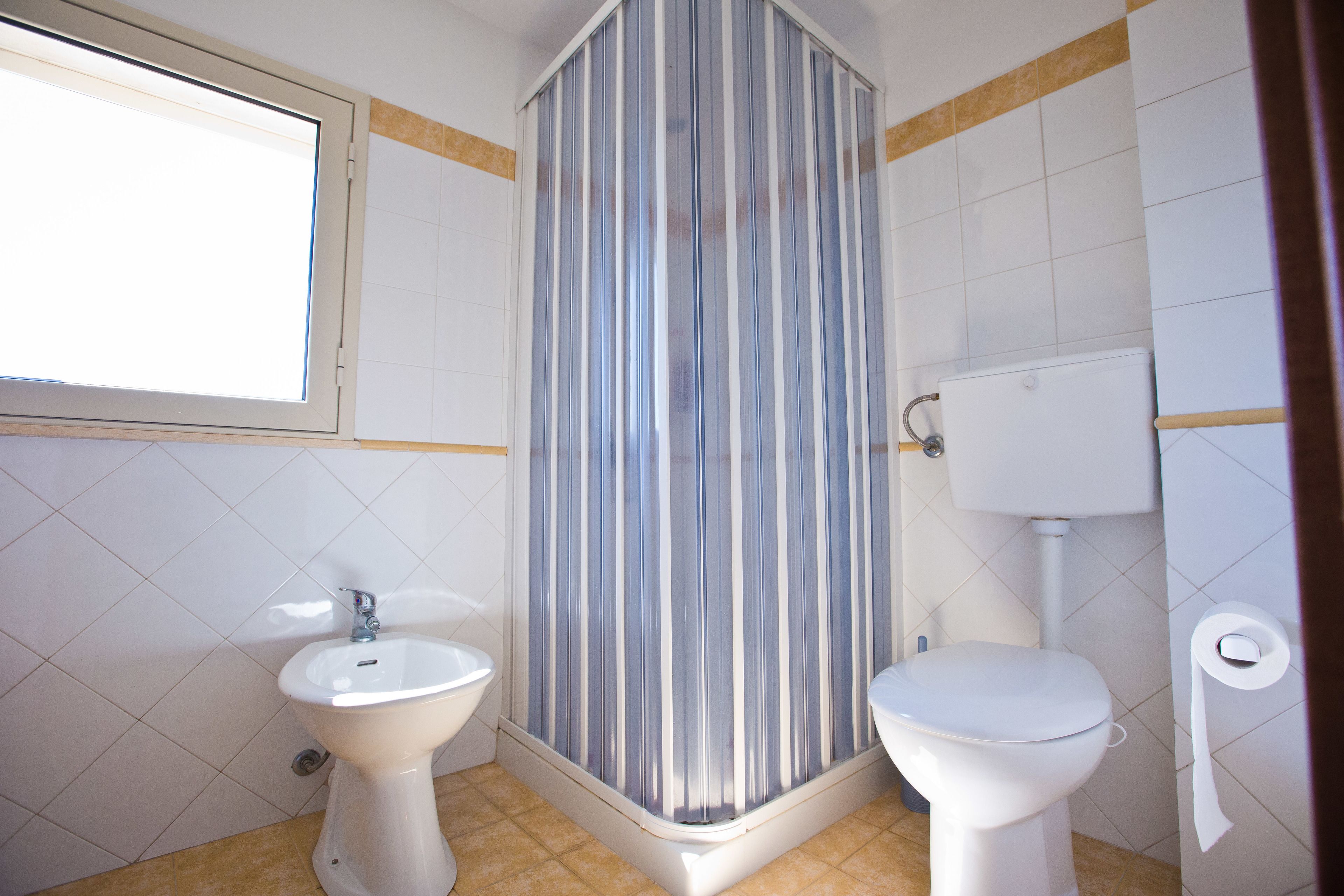 Dusj på badet