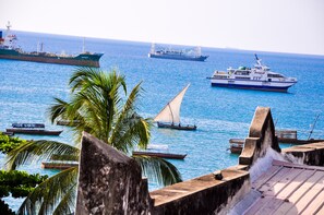 Vue depuis l’hébergement