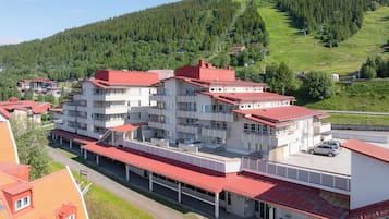 Fassade der Unterkunft