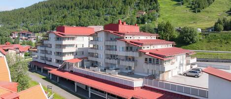 Fassade der Unterkunft