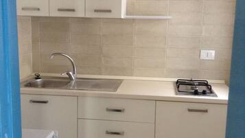 Studio, Balcony, City View | Private kitchenette | Fridge, microwave, stovetop, coffee/tea maker