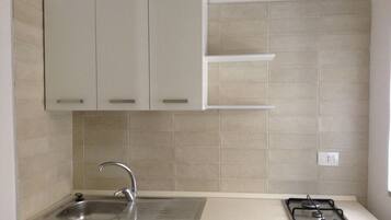 Studio, Balcony, City View | Private kitchen | Fridge, microwave, stovetop, coffee/tea maker