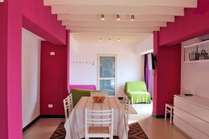 Appartement Supérieur, 2 chambres, vue océan | Restauration dans la chambre