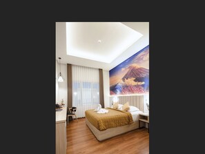 Deluxe-Doppelzimmer | Minibar, kostenloses WLAN