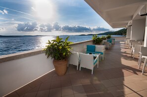 Utsikt fra overnattingsstedet