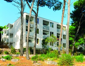 Fassade der Unterkunft