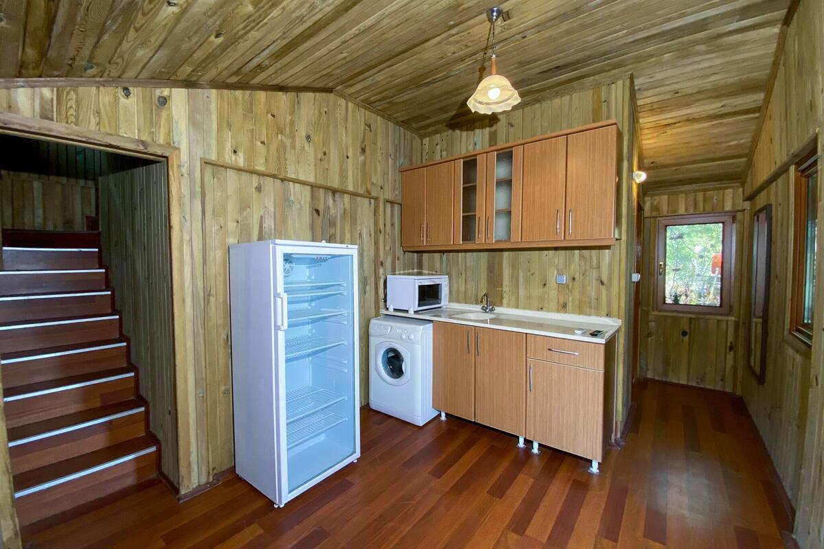 deluxe bungalow, 2 bedrooms, sea view (duplex) | living area | lcd tv, table football