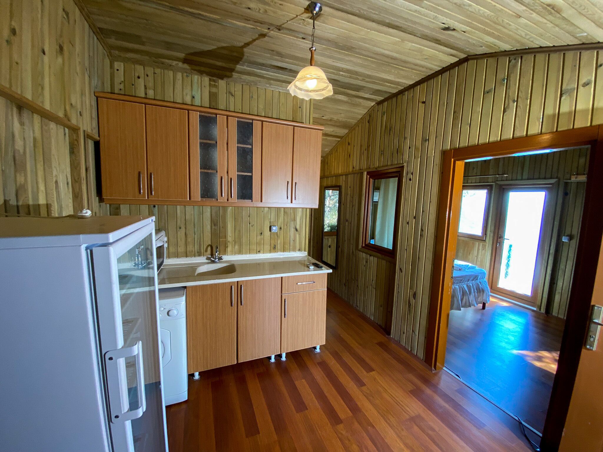 deluxe bungalow, 2 bedrooms, sea view (duplex) | living area | lcd tv, table football