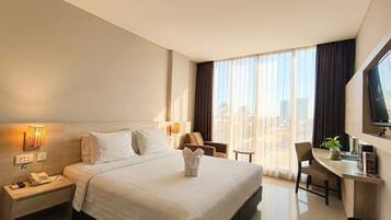 Habitación Club doble | Caja fuerte, wifi gratis, ropa de cama y accesible en silla de ruedas