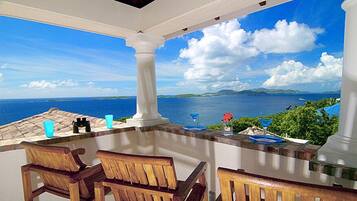 Villa Luxe, 4 chambres | Terrasse/Patio
