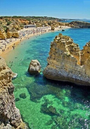 Beach nearby, white sand