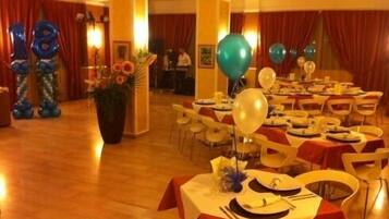 Dîner servi sur place