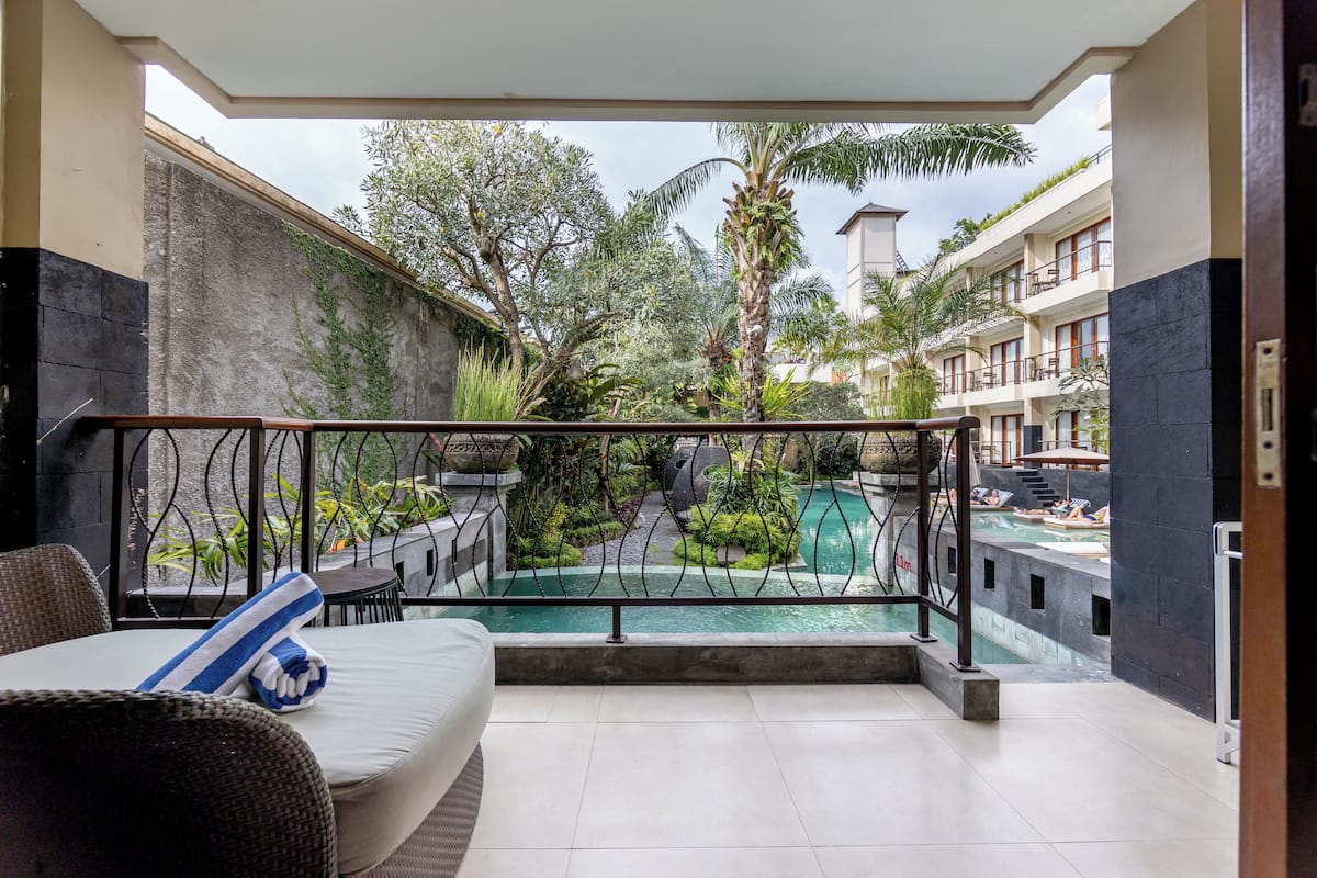 Suite Room with Plunge Pool | Balcon
