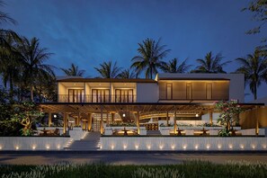 Fachada de la propiedad