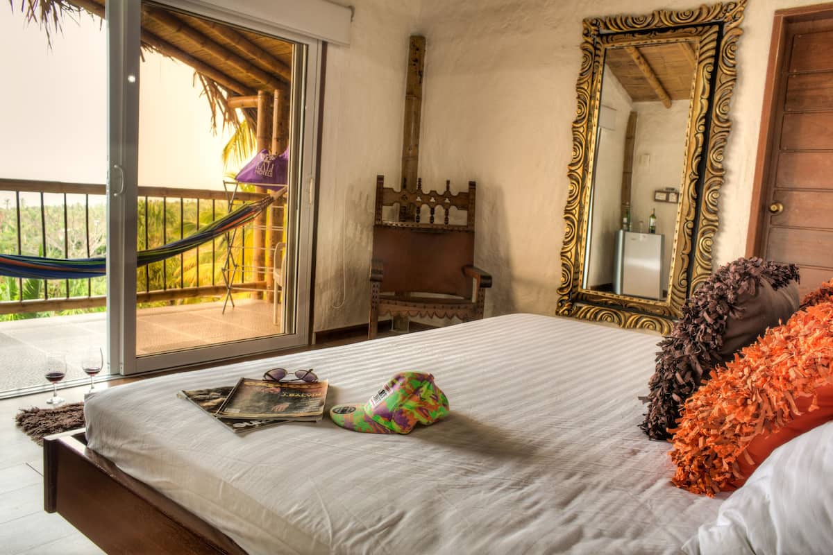 1 slaapkamer, een minibar, een kluis op de kamer
