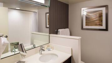 Room, 1 King Bed, Non Smoking | Bathroom