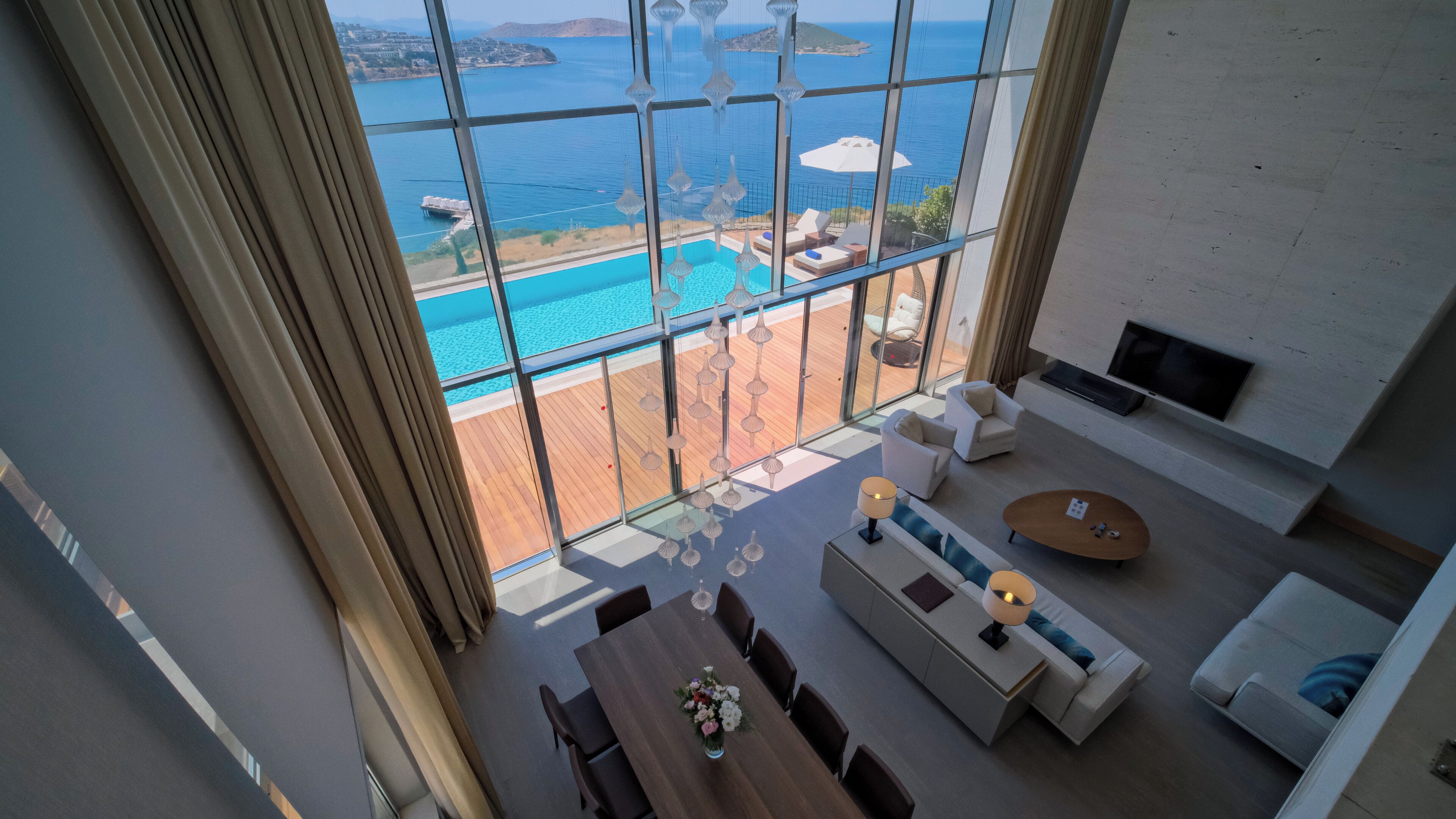 Villa – president, 5 soverom, privat basseng | Minibar, safe på rommet, skrivebord og blendingsgardiner
