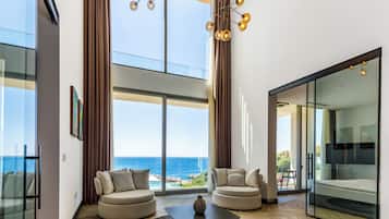 Sunset Villa with Private Pool | 1 bedroom, minibar, in-room safe, desk
