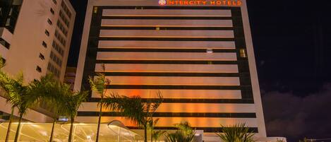 Front of property – evening/night