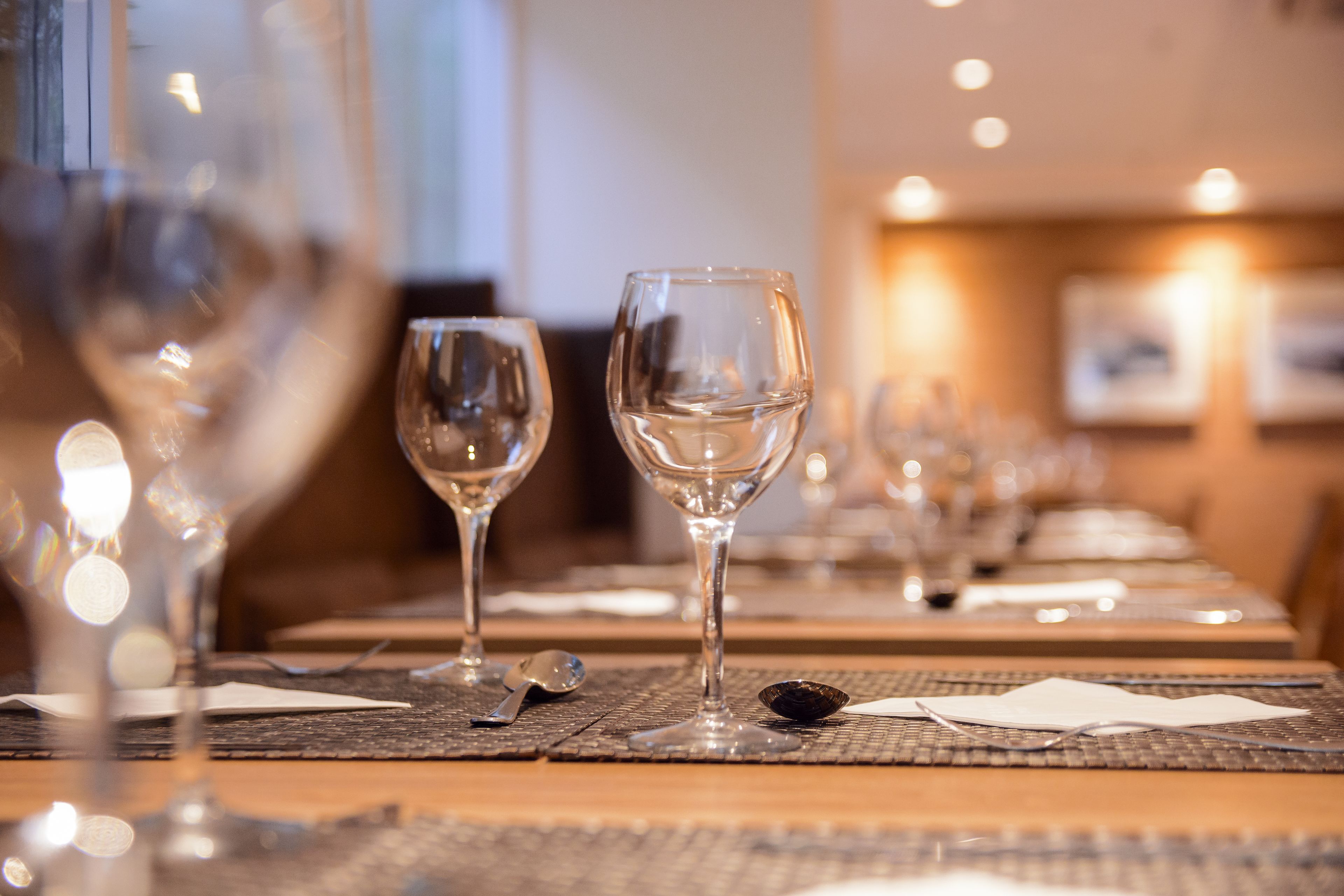 breakfast, lunch and dinner served