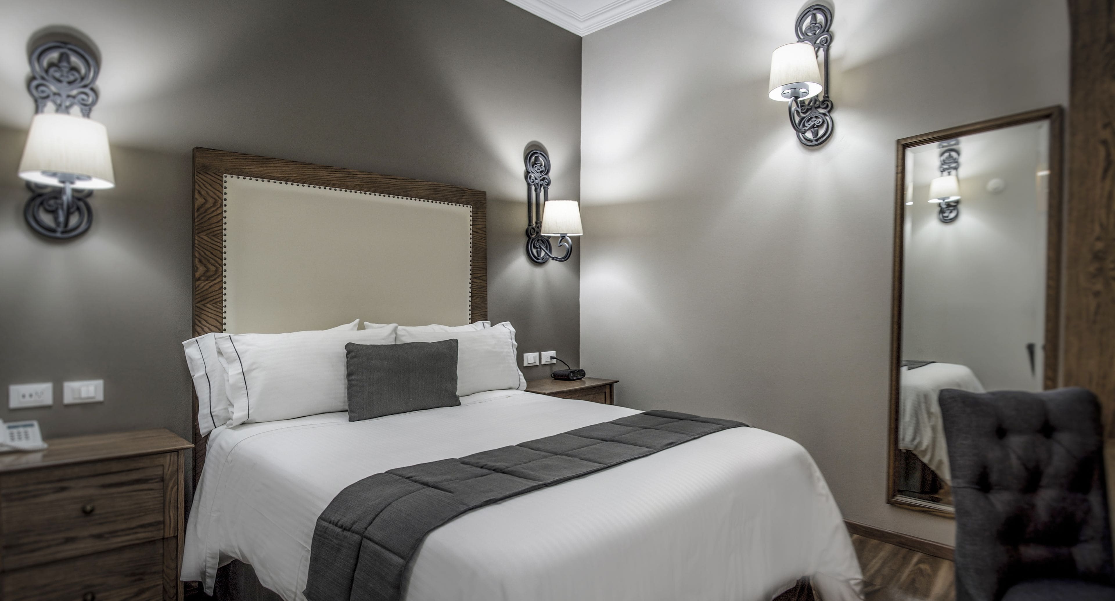 Premium bedding, down duvets, in-room safe, desk