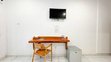 Minibar, desk, laptop workspace, rollaway beds