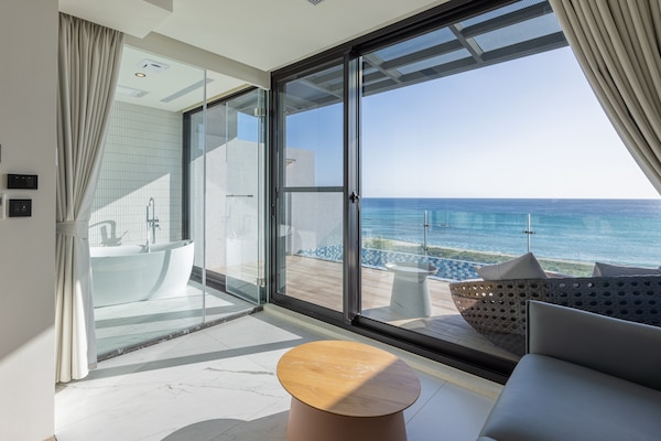 Grand Double Room, 1 Queen Bed, Private Pool, Ocean View | View from room