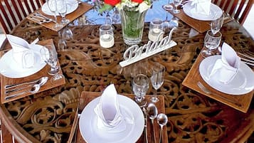 Área externa para casamento