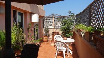 Appartement Supérieur, 1 chambre | Terrasse/Patio
