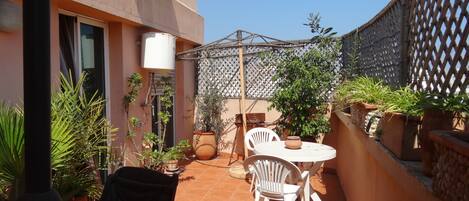 Superior Apartment, 1 Bedroom | Terrace/patio