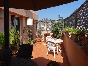 Appartement Supérieur, 1 chambre | Terrasse/Patio