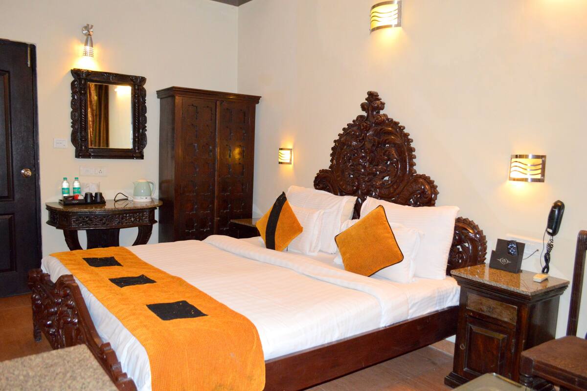 Ropa de cama de alta calidad y minibar