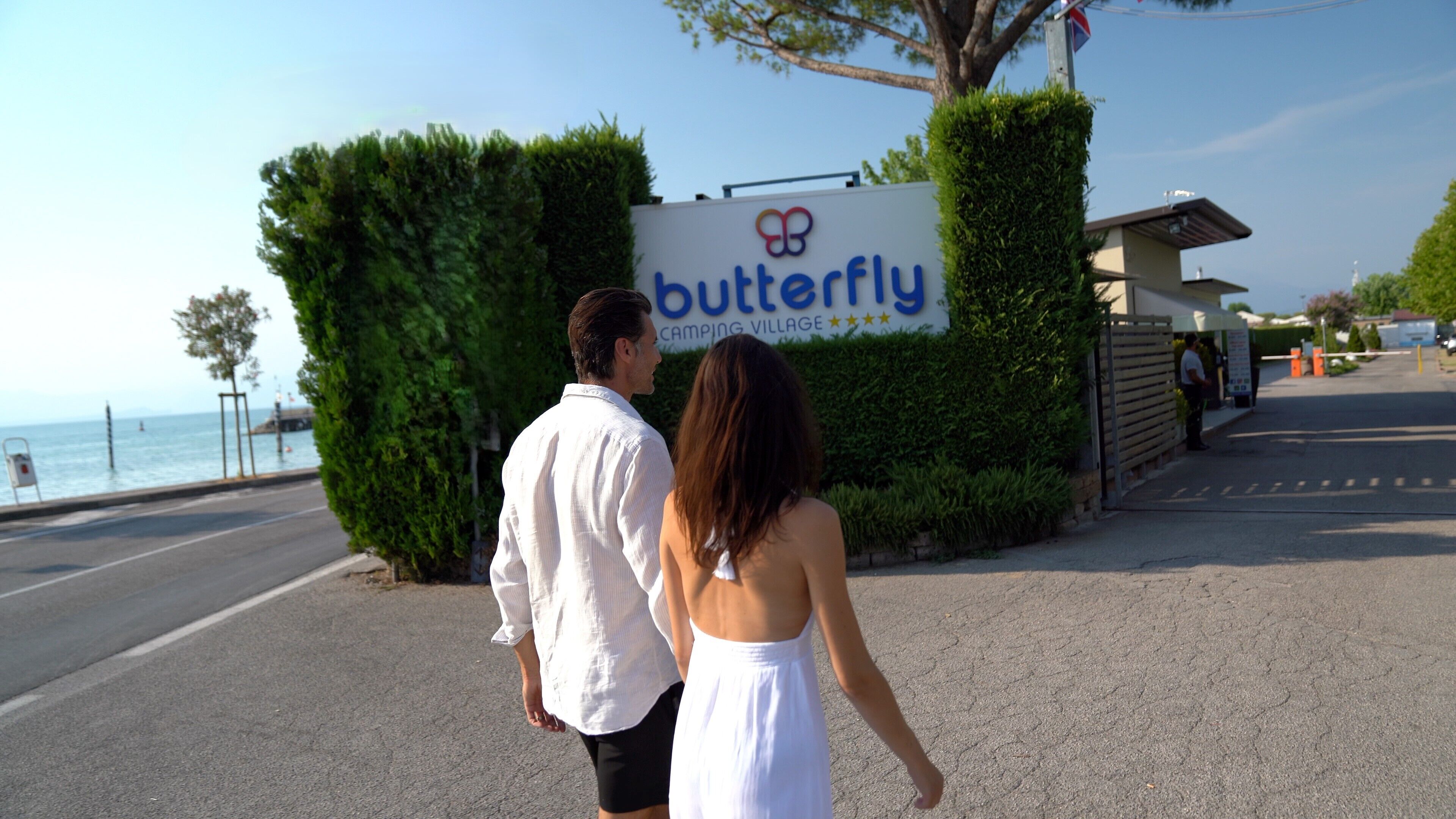 Entrada de la propiedad