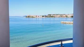 Quadruple Room, Balcony, Sea View | Beach/ocean view