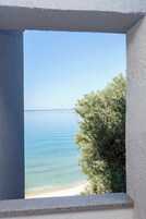 Quadruple Room, Balcony, Sea View | Beach/ocean view