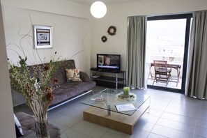 Apartment (Elegante Lucindo) | Living room - Campagna Mare (Kissamos)
