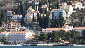 A coastal hotel with multiple buildings, some with balconies, and a view of the sea. - Apartments Didan (Konavle)