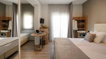 In-room safe, iron/ironing board, WiFi (free)