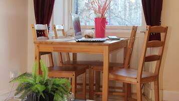 Apartment, Private Bathroom | Private kitchen | Full-size fridge, microwave, oven, stovetop