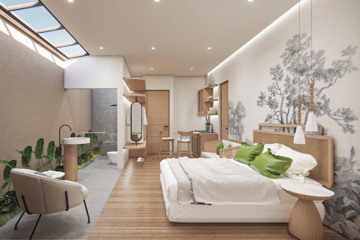 Solaris Villa | In-room safe, desk, laptop workspace, soundproofing