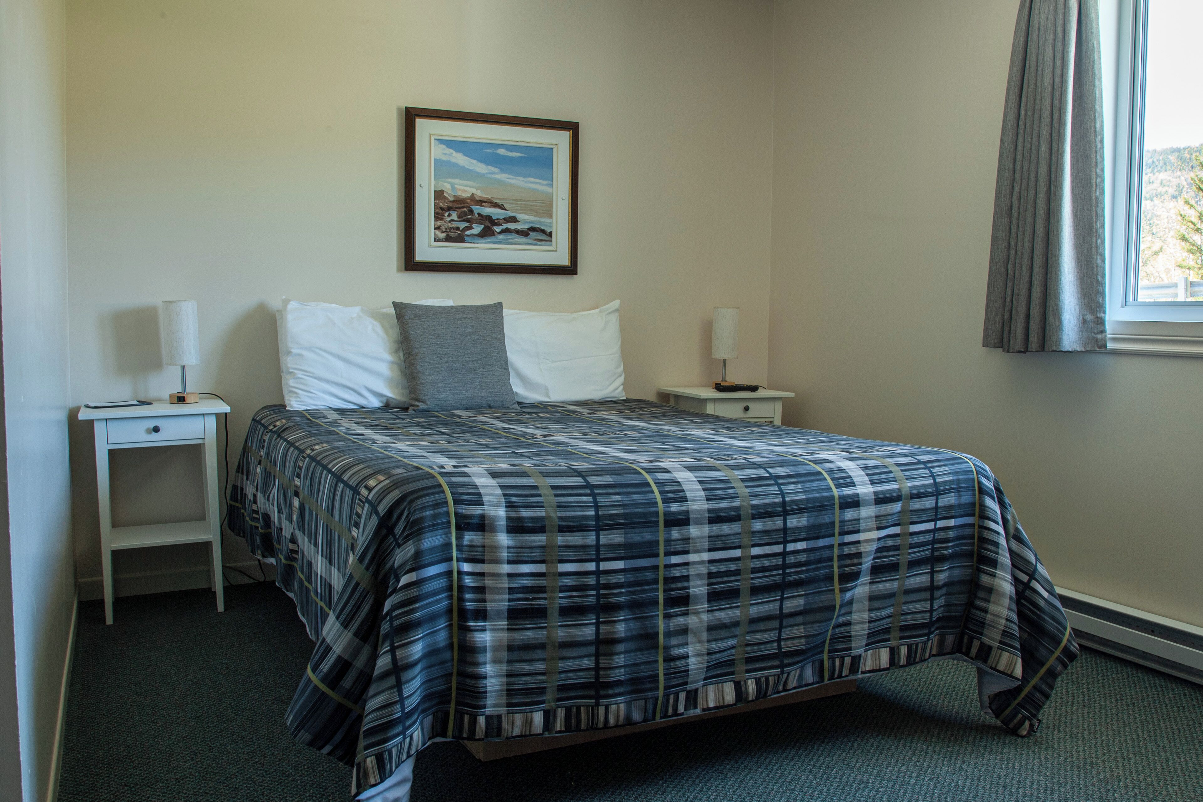 Habitación económica, 1 cama doble | Wifi gratis y ropa de cama