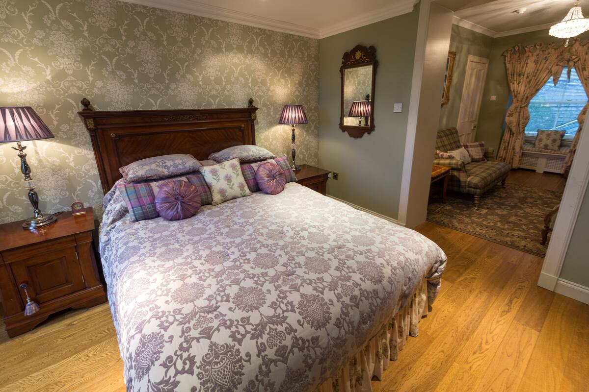 Phòng đôi phong cách cổ điển, 1 giường đôi, quang cảnh vườn