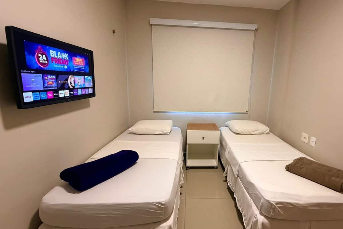 Huoneisto | 1 makuuhuone, egyptinpuuvillaiset lakanat, ylelliset vuodevaatteet