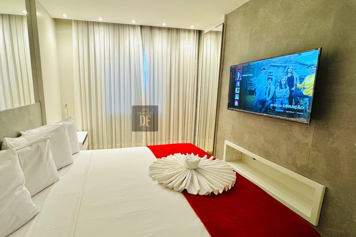 Apartamento Premium | 1 dormitorio, sábanas de algodón egipcio, ropa de cama de alta calidad