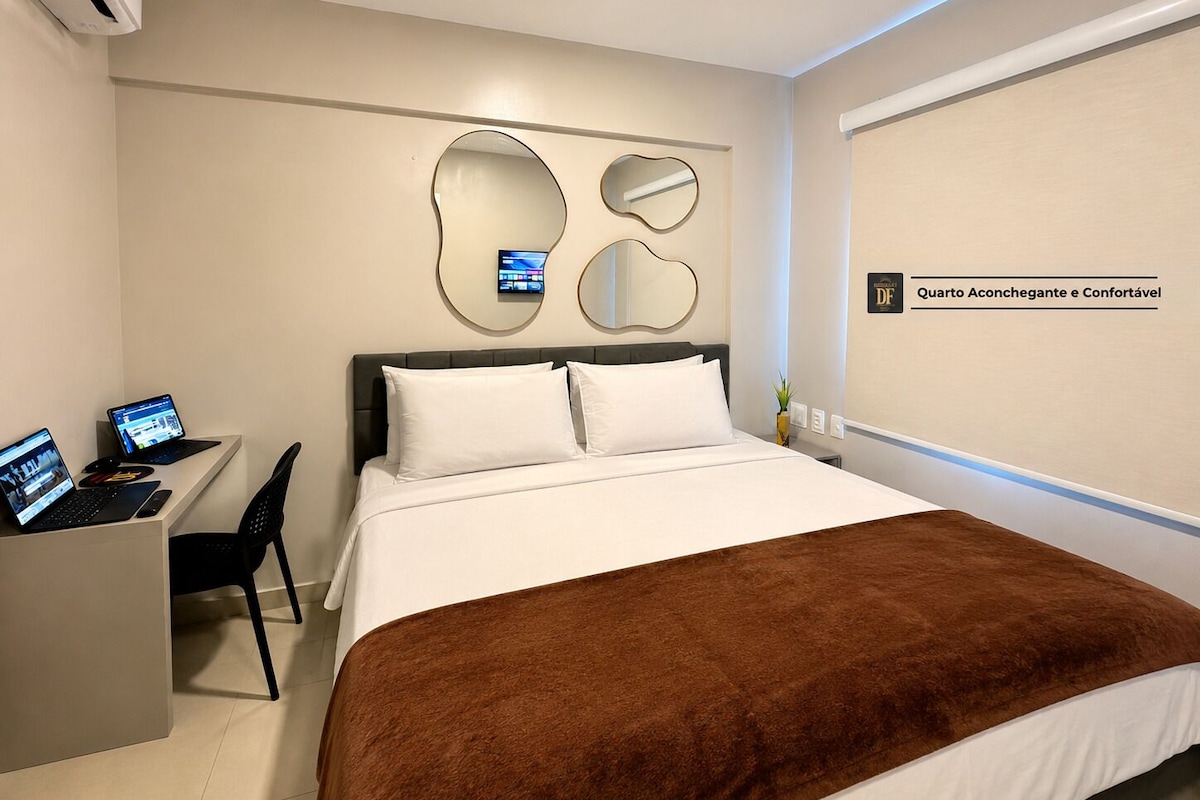 Family Studio | 1 bedroom, Egyptian cotton sheets, premium bedding, laptop workspace